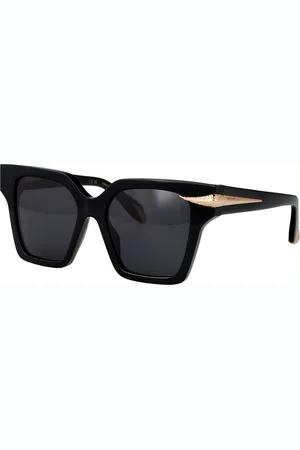 Roberto Cavalli Tilbehør, unisex, Sort, 54 MM, Uld, Stilfulde solbriller