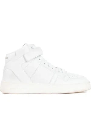Saint Laurent Sko, Herre, Hvid, 42 EU, Læder, Jefferson Sneakers