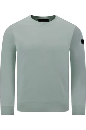 Peuterey Sweathshirts & Hoodies, Herre, Grøn, 2XL, Lysgrøn Sweater til Mænd