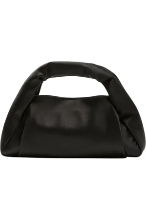 Stuart Weitzman Taske, Dame, Sort, ONE SIZE, Satin, Moda Mini Tote - Luksuriøs Satin Håndtaske