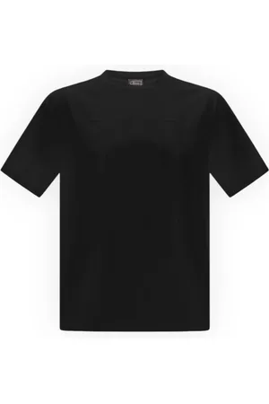 HERNO Top, Herre, Sort, XL, Uld, Afslappet T-shirt og Polo Kollektion