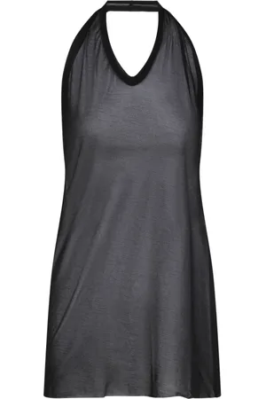 Rick Owens Top, Dame, Sort, S, Halter T Top