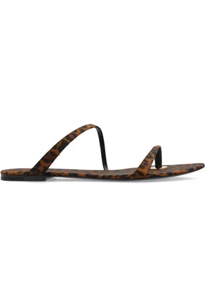 Saint Laurent Sko, Dame, Brun, 36 EU, Uld, Stilfulde Slides til Hverdags Komfort