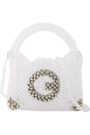 GERMANIER Taske, Dame, Hvid, ONE SIZE, Uld, Shoulder Bags