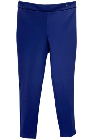 Carolina Herrera Bukser, Dame, Blå, S, Cropped Bukser