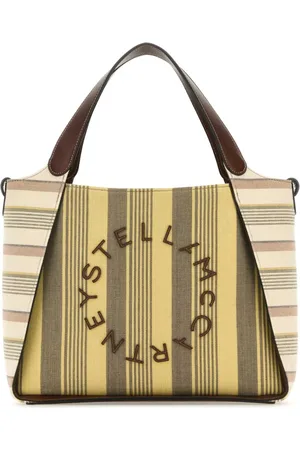 Stella McCartney Taske, Dame, Flerfarvet, ONE SIZE, Uld, Logo Håndtaske