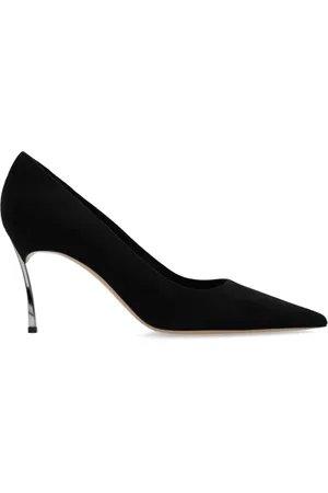 Casadei Sko, Dame, Sort, 39 EU, Læder, Camoscio Pumps