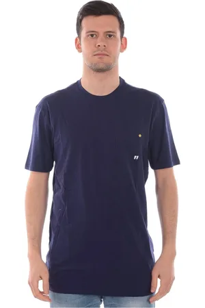 D.A. Daniele Alessandrini Top, Herre, Blå, 2XL, Bomuld, Corner St Sweatshirt