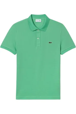 Lacoste Top, Herre, Grøn, 2XL, Bomuld, Slimfit Multifarvet Polo