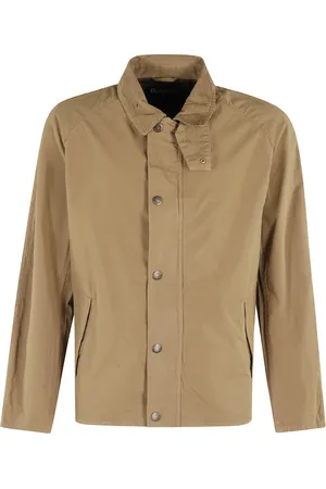 Barbour Jakke, Herre, Brun, XL, Bomuld, Sten Bomuld Tracker Jakke