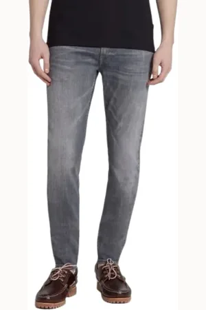 7 for all Mankind Jeans, Herre, Grå, W33, Bomuld, Paxtyn Tapered Stretch Tek Vision Grey Jeans