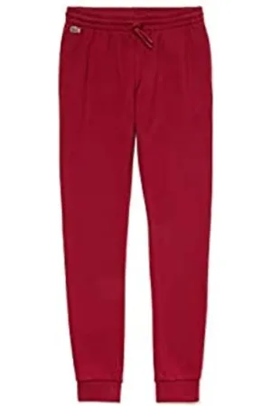 Lacoste Bukser, Dame, Rød, 3XL, Bomuld, Bordeaux Sweatpants