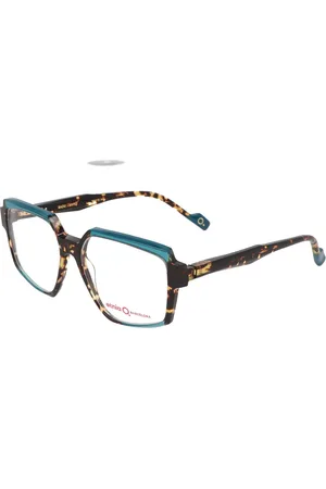 Etnia Barcelona Tilbehør, unisex, Brun, 53 MM, Moderne Unikke Briller Badu Stil