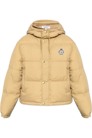 Sporty & Rich Jakke, Dame, , S, Nylon, Crown Logo Hooded Puffer Jacket