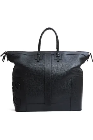 Casadei Taske, Dame, Sort, ONE SIZE, Læder, Hammered Leather Tote Bag