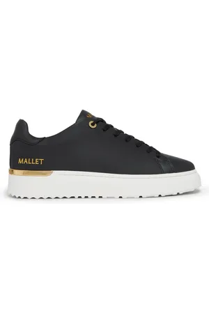 Mallet Sko, Herre, Sort, 43 EU, Uld, Lite Gold Sneakers