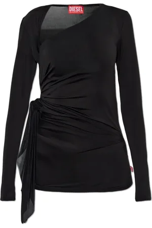 Diesel Top, Dame, Sort, S, Uld, T-Crissy-Plain Top