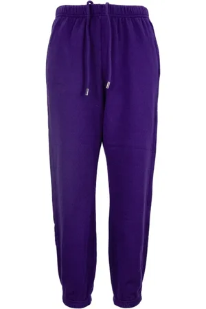 Dsquared2 Bukser, Dame, Lilla, S, Bomuld, Slip-On Sweatpants