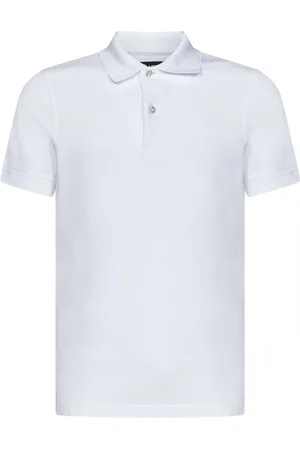 Tom Ford Top, Herre, Hvid, XL, Bomuld, Hvid T-shirt & Polo Aw24