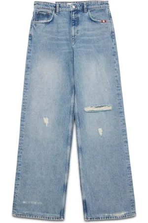AMISH Jeans, Dame, Blå, W24, Denim, Wider Labrea Denim Jeans Blå