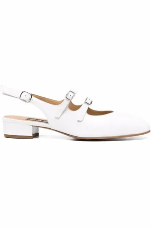 Carel Sko, Dame, Hvid, 41 EU, Læder, Mary Jane Peche Pumps