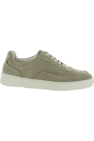 Filling pieces Sko, Herre, Grøn, 43 EU, Suede, Mondo Suede Lux Beige