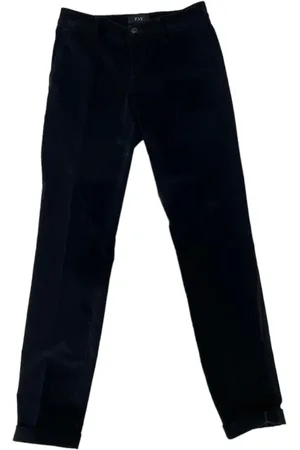 FAY Bukser, Dame, Sort, W31, Bomuld, Chinos Bukser
