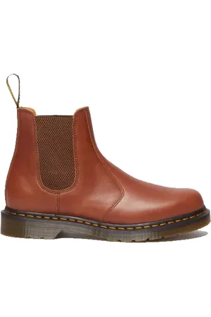 Dr. Martens Sko, Dame, Brun, 41 EU, Læder, Chelsea Saddle Tan Støvle