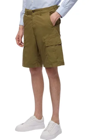 Brooks Brothers Shorts, Herre, Grøn, W32, Bomuld, Military Stretch Bomulds Cargo Shorts