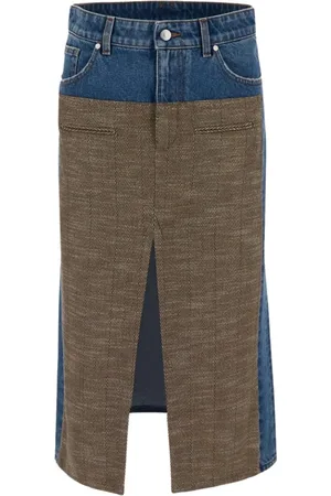 Stella McCartney Nederdel, Dame, Blå, S, Denim, Denimnederdel