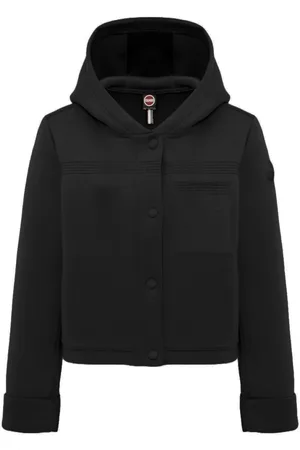 Colmar Jakke, Dame, Sort, S, Uld, Sort forårsfrakke med regular fit