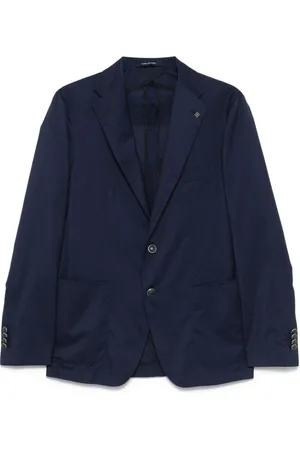 TAGLIATORE Jakke, Herre, Blå, XL, Uld, Navy Blazer