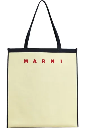 Marni Taske, Herre, , ONE SIZE, Uld, Color Block Skuldertaske
