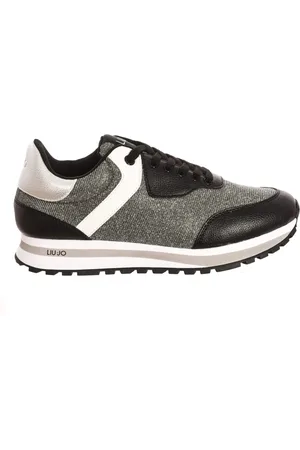 Liu Jo Sko, Dame, Flerfarvet, 35 EU, Uld, Glitter Sneakers med metalliske detaljer