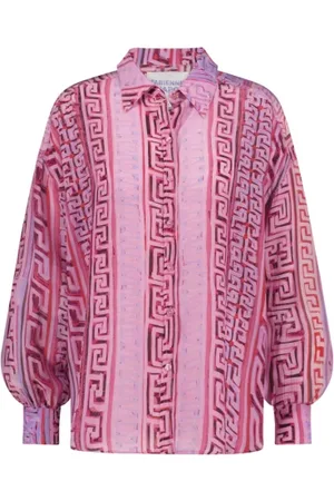 Fabienne Chapot Bluser & Skjorter, Dame, Lyserød, XL/2XL, Uld, Neo Classic Balloon Sleeve Bluse
