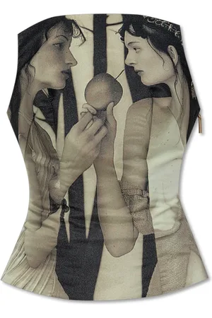 Cult Gaia Top, Dame, Grå, S, Polyester, Top Bryce