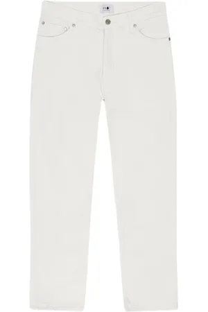 NN.07 Jeans, Herre, Hvid, W33, Bomuld, Bukser