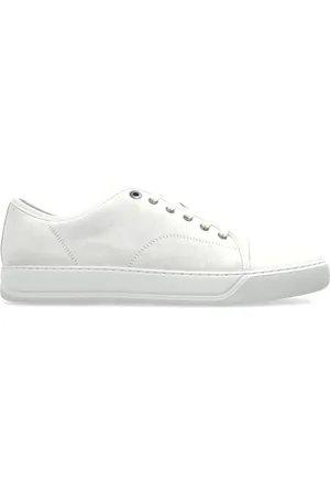 Lanvin Sko, Herre, Hvid, 43 EU, Læder, Suede og laklæder sneakers