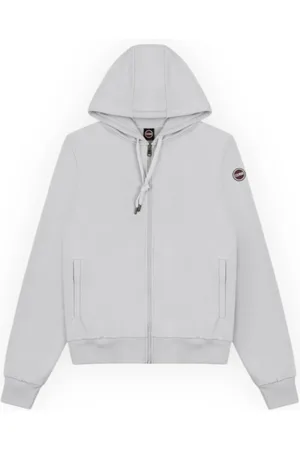 Colmar Sweathshirts & Hoodies, Herre, Grå, 2XL, Uld, Hætte Fleece Fullzip med Lommer