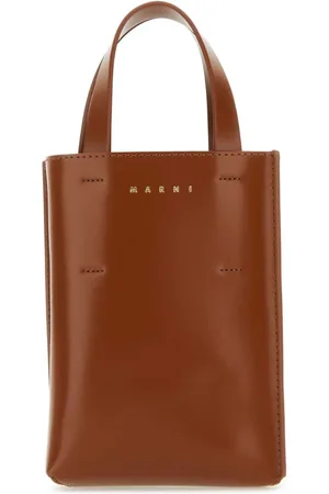 Marni Taske, Dame, Brun, ONE SIZE, Uld, Nano Museo Håndtaske