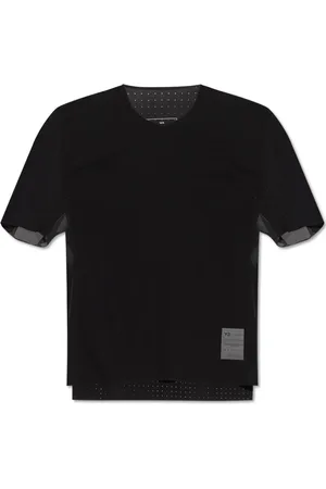 Y-3 Top, Herre, Sort, S, Polyester, T-shirt med perforation