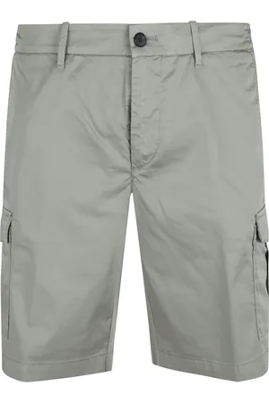 ELEVENTY Shorts, Herre, Grøn, W32, Bomuld, Grønne Bermudas