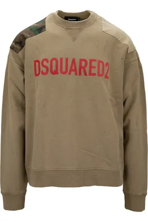 Dsquared2 Sweathshirts & Hoodies, Herre, , L, Bomuld, Pullover Sweatshirt
