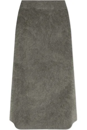 Lisa Yang Nederdel, Dame, Grå, S, Cashmere, Cashmere Nederdel Asta
