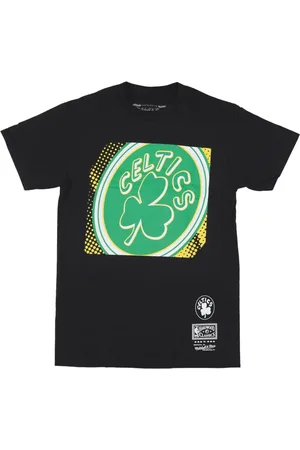 Mitchell & Ness Top, Herre, Sort, S, Bomuld, Boston Celtics NBA Tee Sort