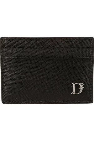 Dsquared2 Tilbehør, Herre, Sort, ONE SIZE, Uld, Credit Card Holder