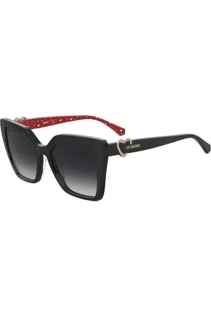 Moschino Tilbehør, unisex, Sort, 54 MM, Uld, Solbriller