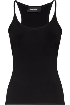 Dsquared2 Top, Dame, Sort, XS, Uld, Stilfuld Fashion Apparel Collection Top