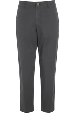 Bitte Kai Rand Bukser, Dame, Grå, L, Bomuld, Senmei Bukser Klassisk Slim Fit
