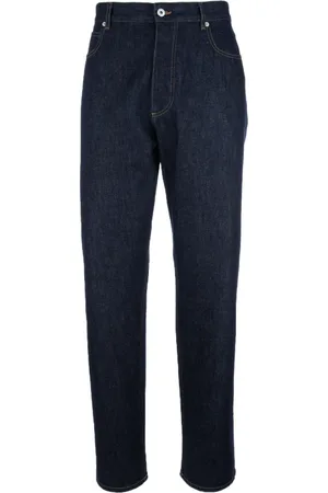 Bottega Veneta Jeans, Herre, Blå, XL, Denim, Klassiske denim jeans